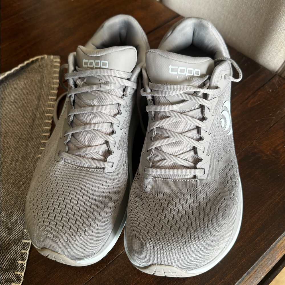 Topo Designs Gray Athletic Shoes with Breathable Mesh